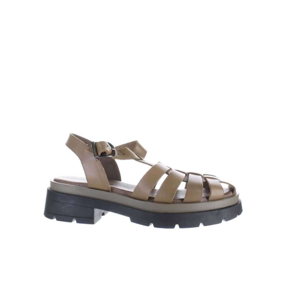 Free People Delaney platform leather fisherman sandals size 8 / 38